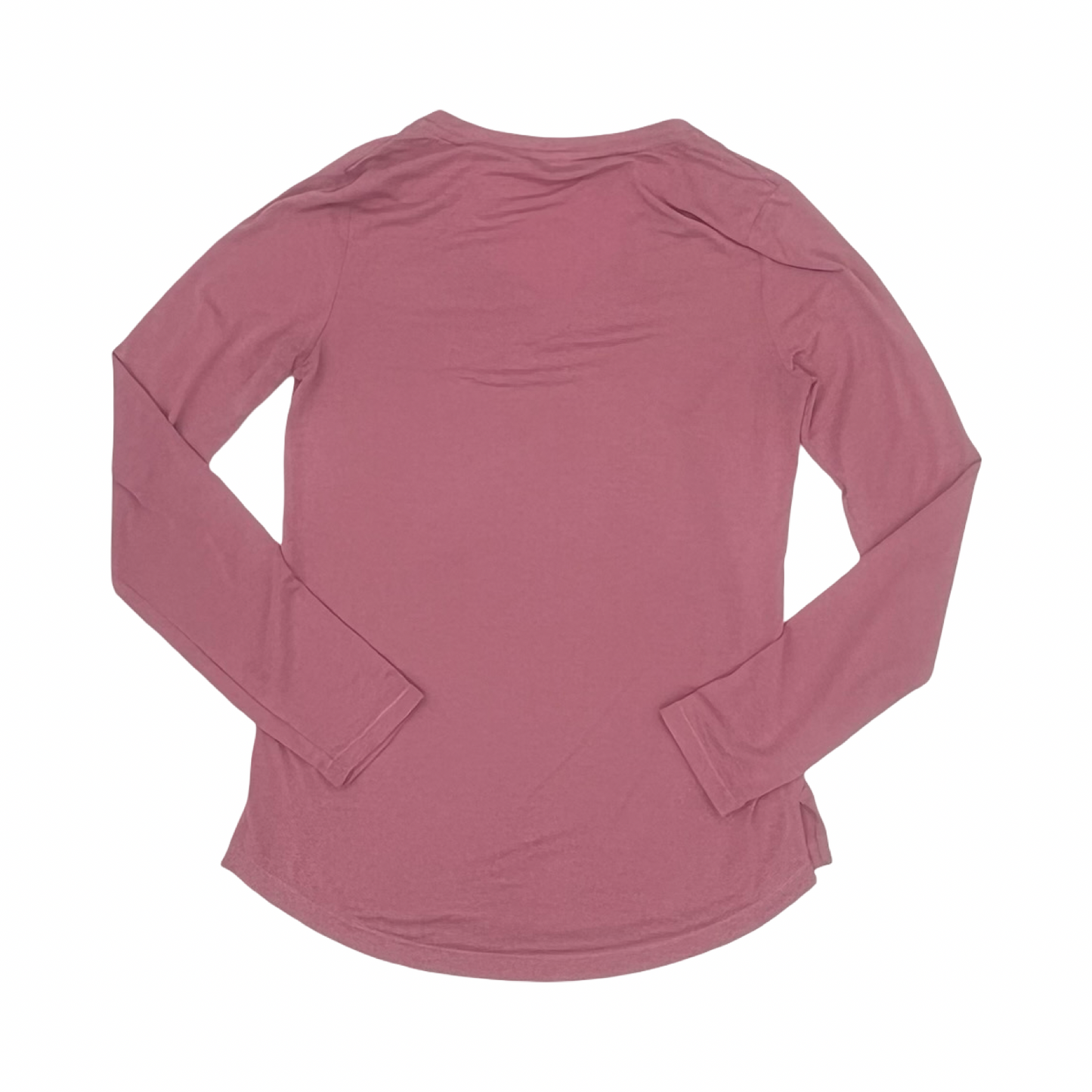 Athletic Top Ls Crewneck By Athleta In Pink, Size:Xs