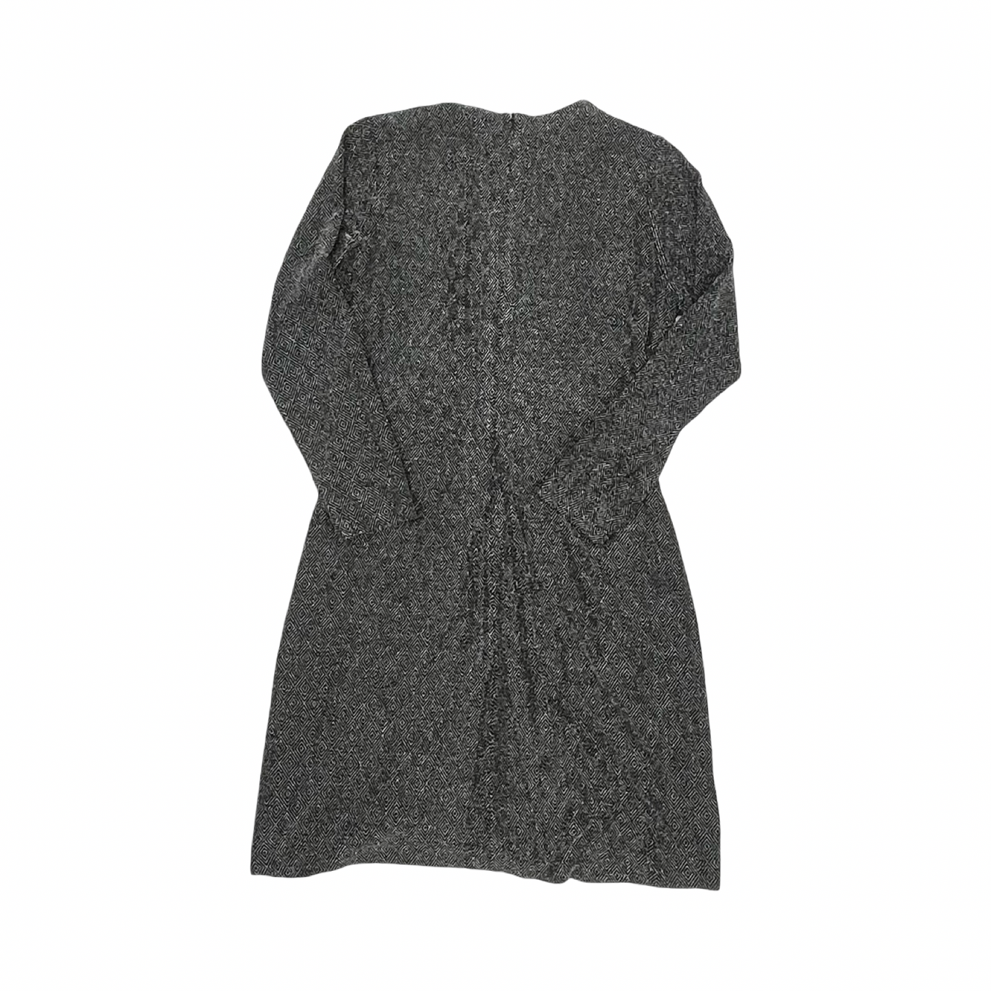 Dress Work By Calvin Klein In Black & Silver, Size:14