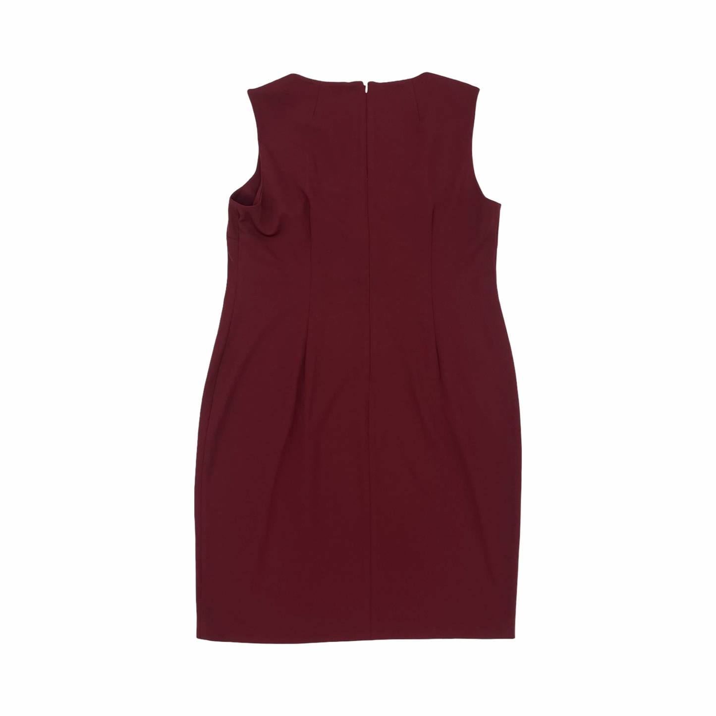 Dress Work By Calvin Klein In Red, Size:16