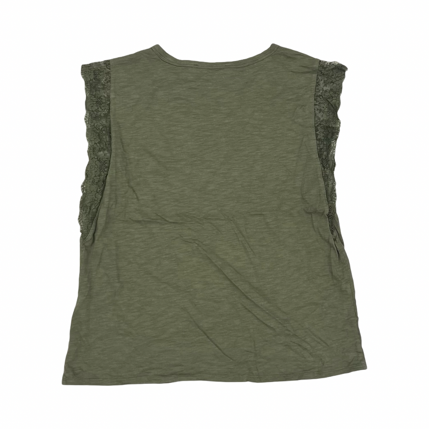 Blouse Ss By White House Black Market In Green, Size:Xl