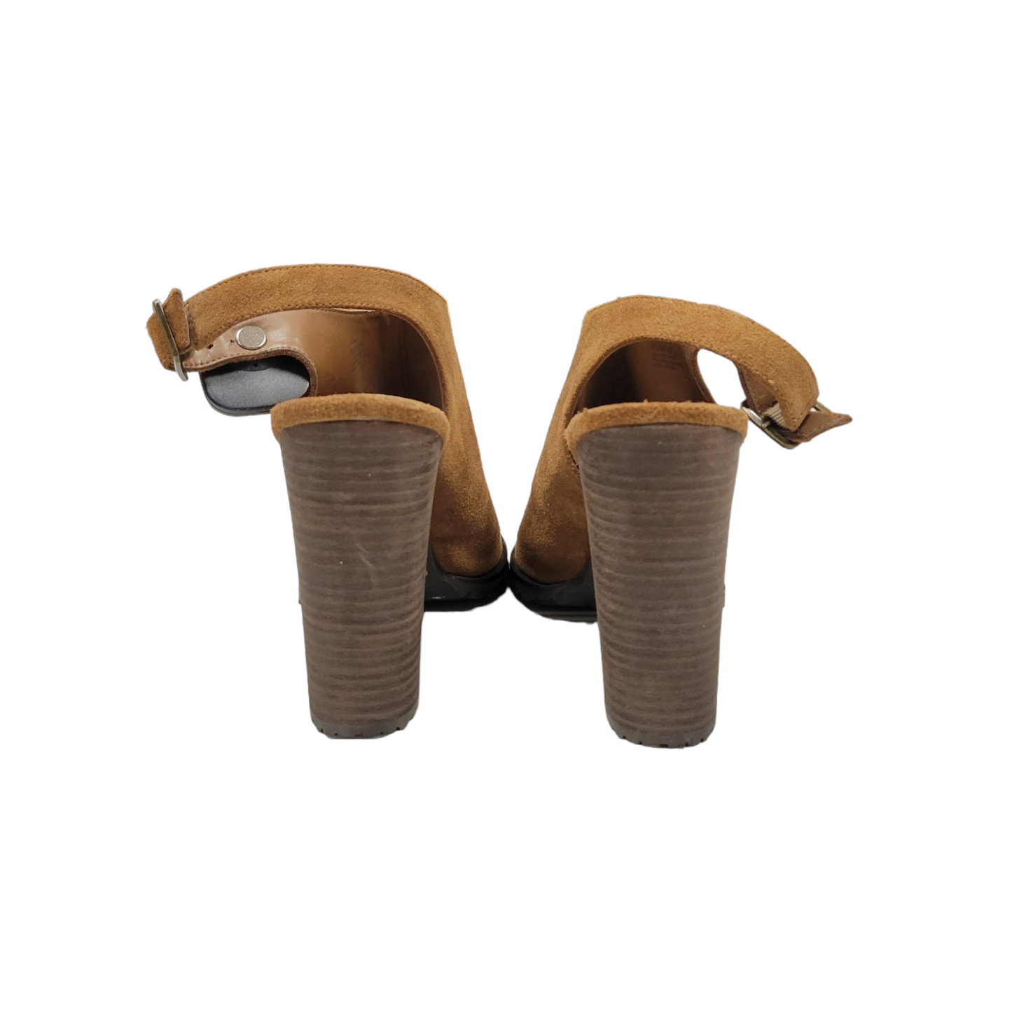 Sandals Heels Block By Lord And Taylor Size: 9.5