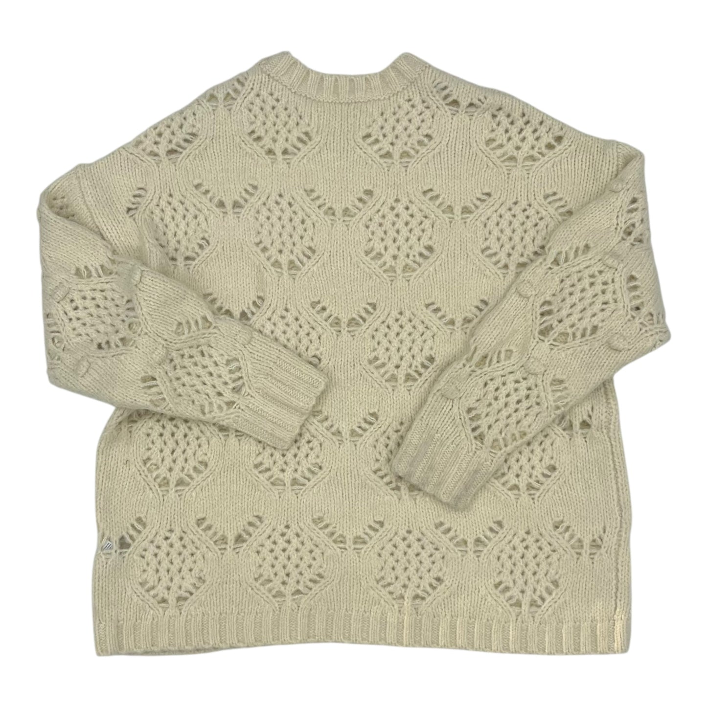 Sweater By American Eagle In Cream, Size:S