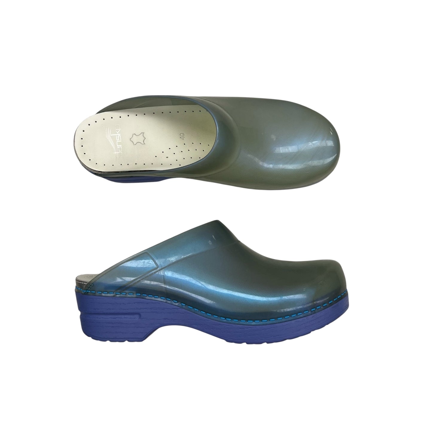 Shoes Sneakers Platform By Dansko In Blue, Size:9