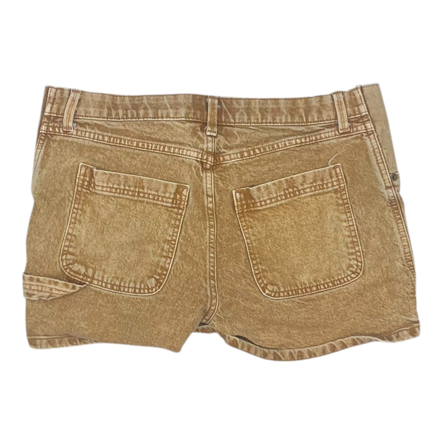 Mat Shorts By Isabel Maternity In Brown Denim, Size:8