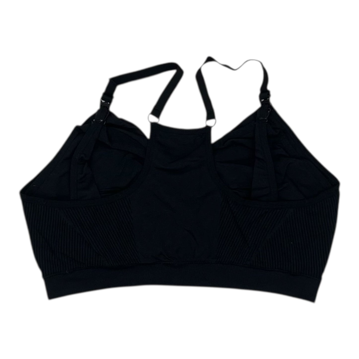 Nursing Bra By Cmc In Black, Size:Xl