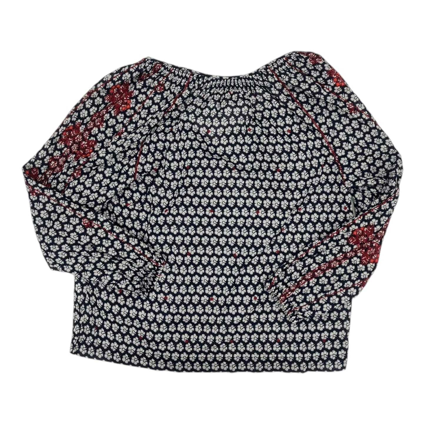 Top Ls By J. Crew In Blue, Size:M