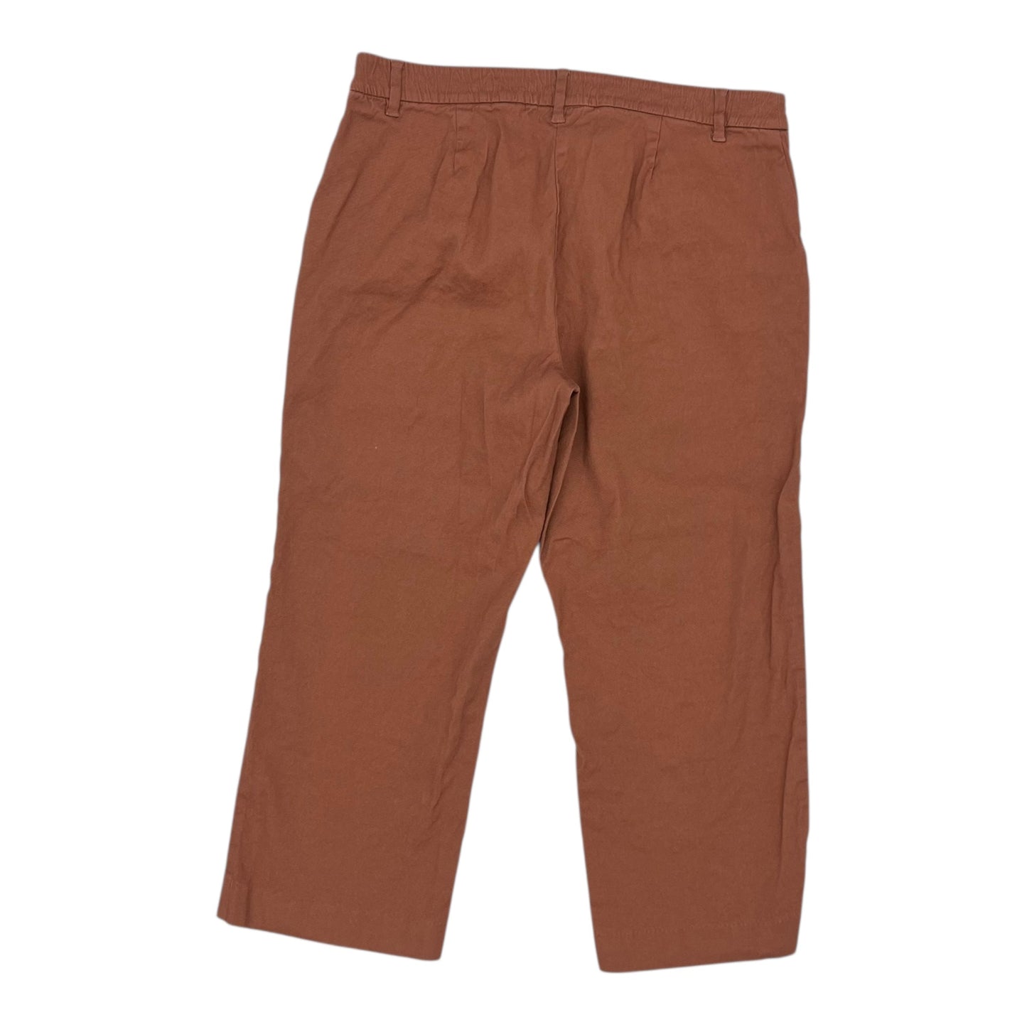 Pants Cropped By J. Jill In Brown, Size:12P