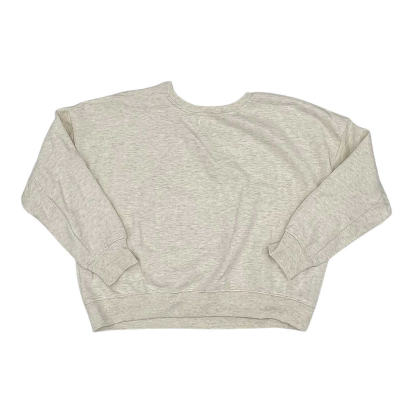 Sweatshirt Crewneck By Maeve In Cream, Size:L