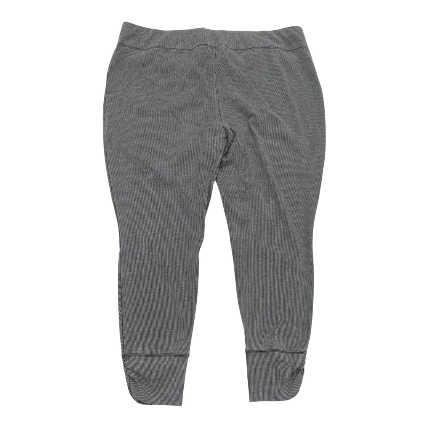 Pants Lounge By Any Body In Grey, Size:3X