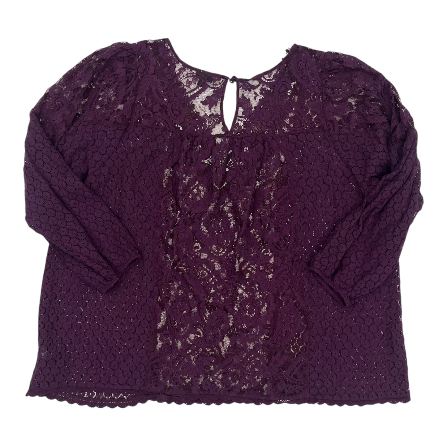 Top Ls By Torrid In Purple, Size:4X
