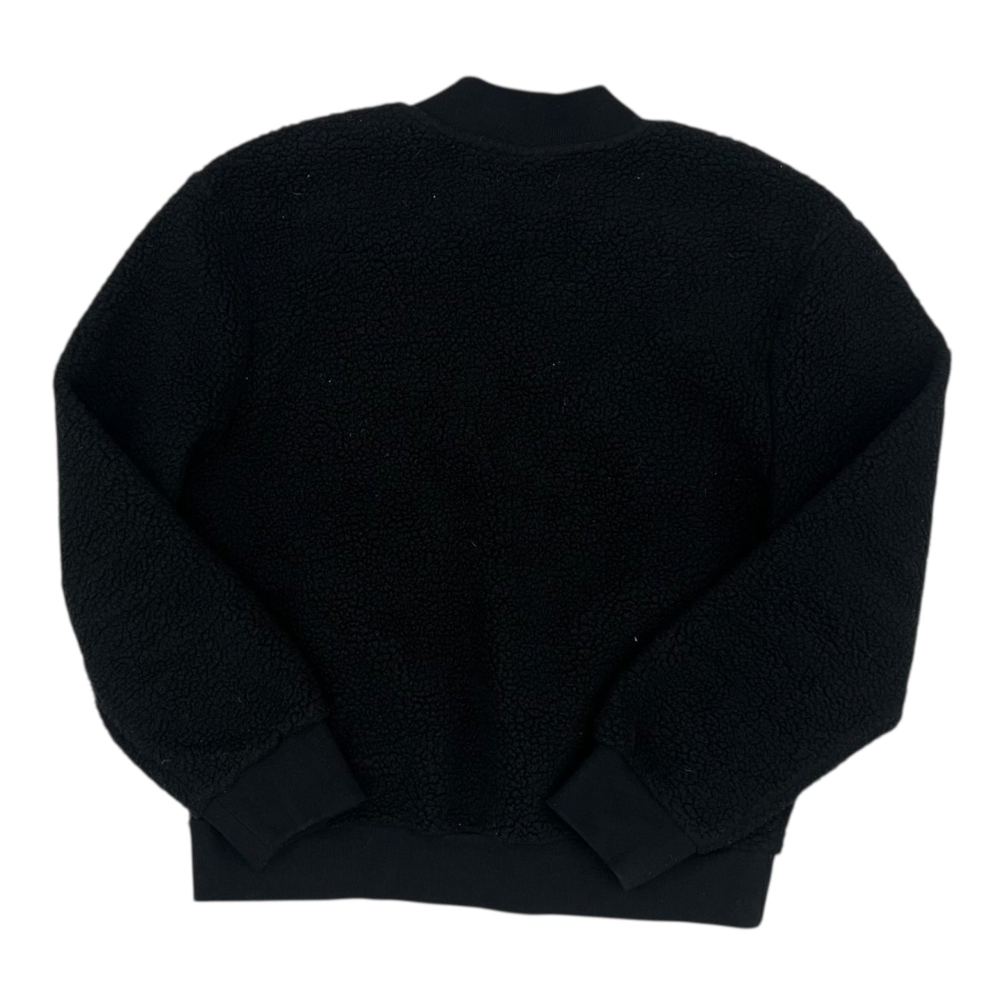 Jacket Faux Fur & Sherpa By Zyia In Black, Size:Xl