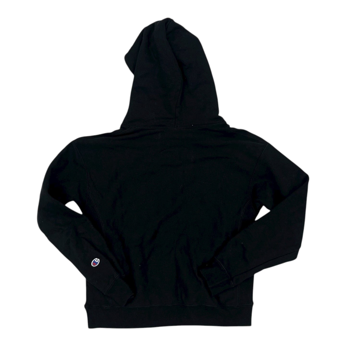 Athletic Sweatshirt Hoodie By Champion In Black, Size:S