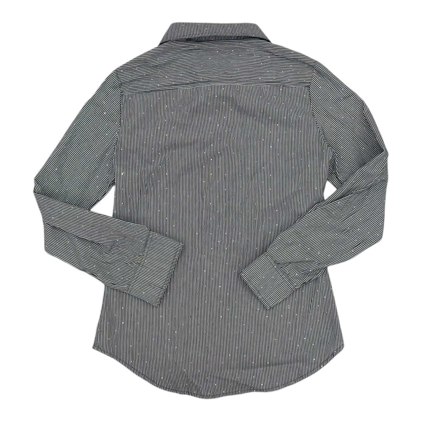 Blouse Ls By Fashion Nova In Grey, Size:S