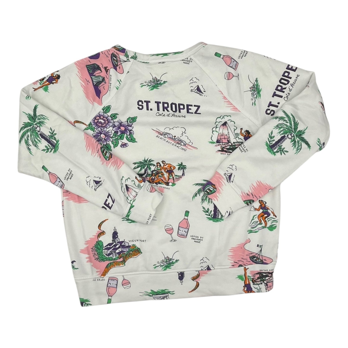 Sweatshirt Crewneck By Lou And Grey In White, Size:Xs