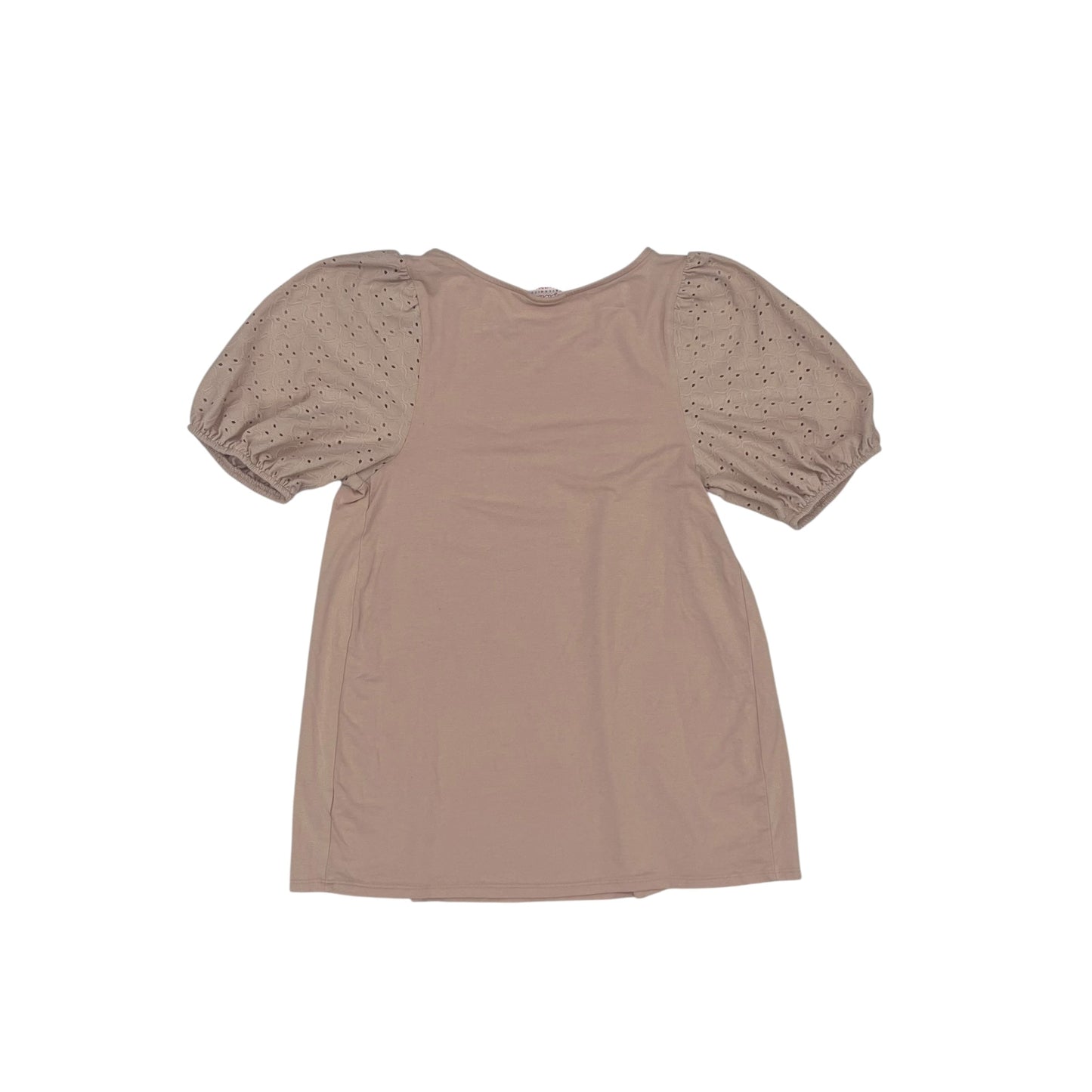 Mat Top Ss By Isabel Maternity In Peach, Size:S