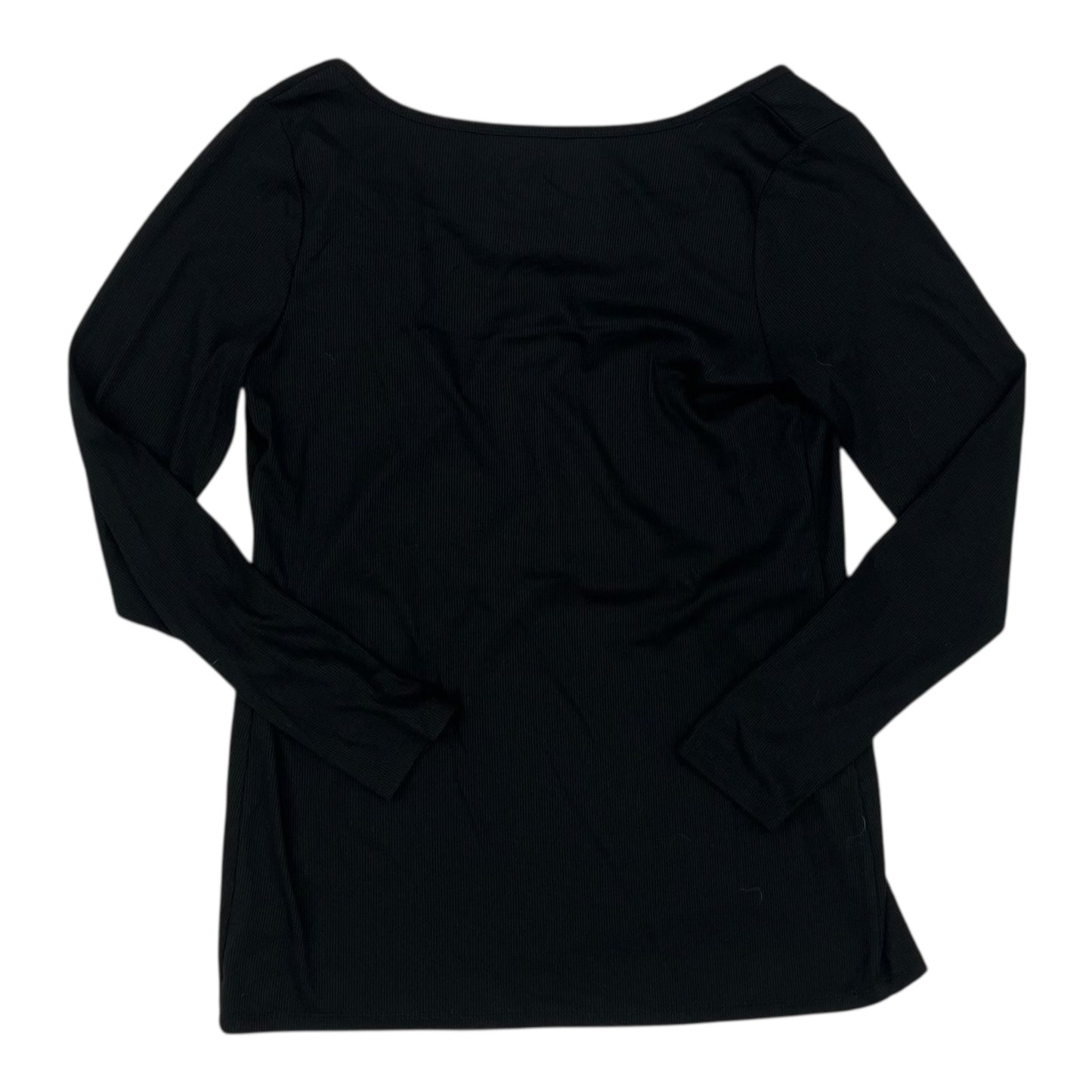 Nursing Top Ls By Isabel Maternity In Black, Size:Xl
