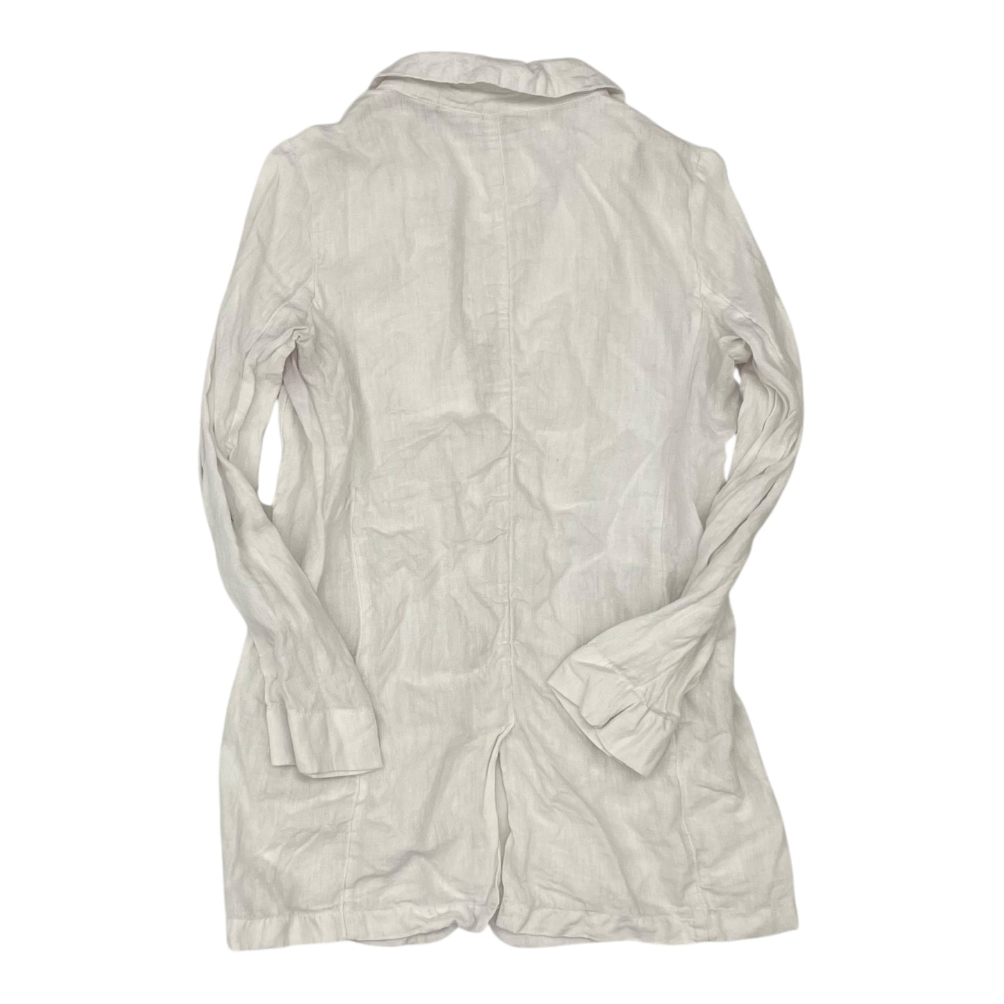 Blazer Designer By Halston In White, Size:S