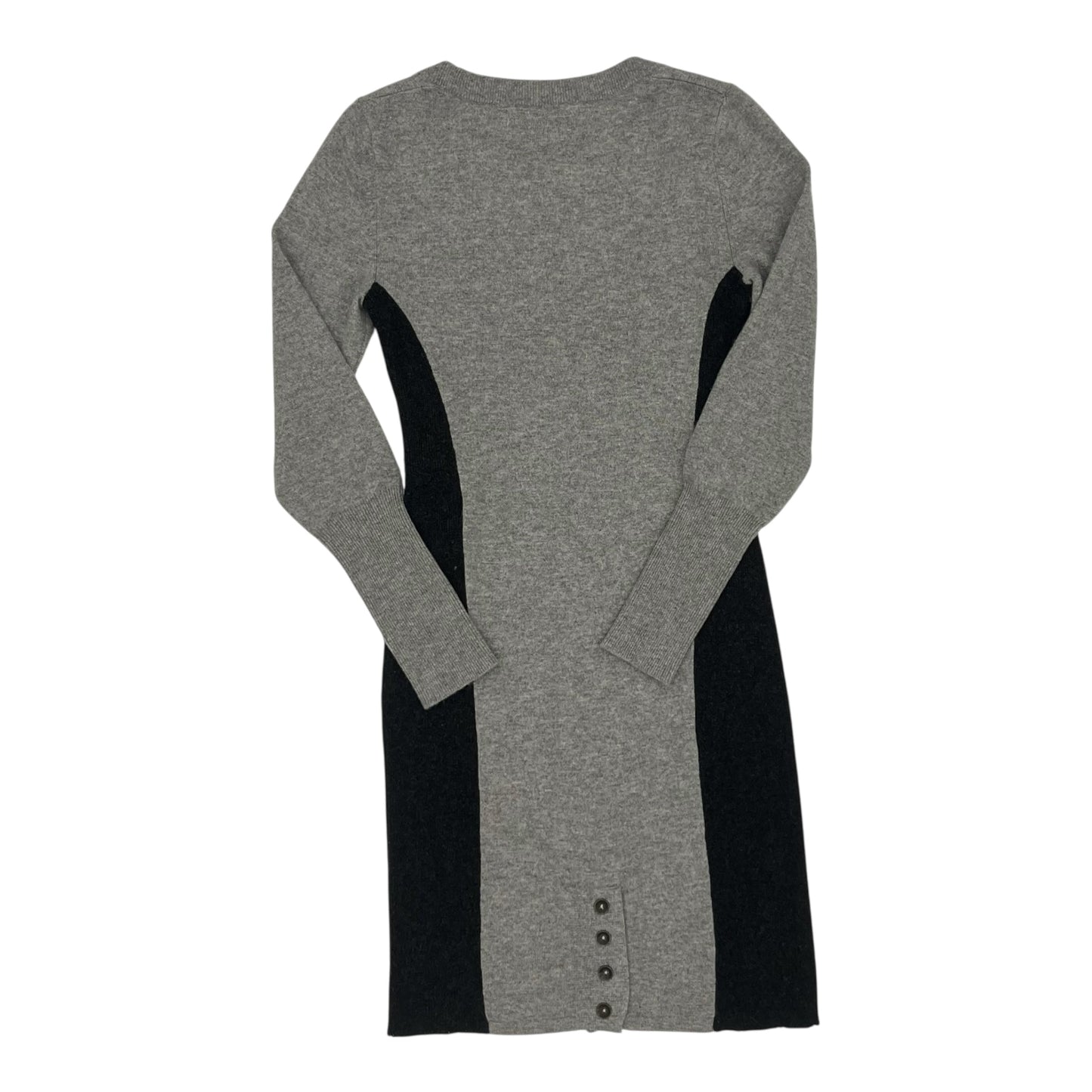 Dress Sweater By Rag And Bone In Black & Grey, Size:6
