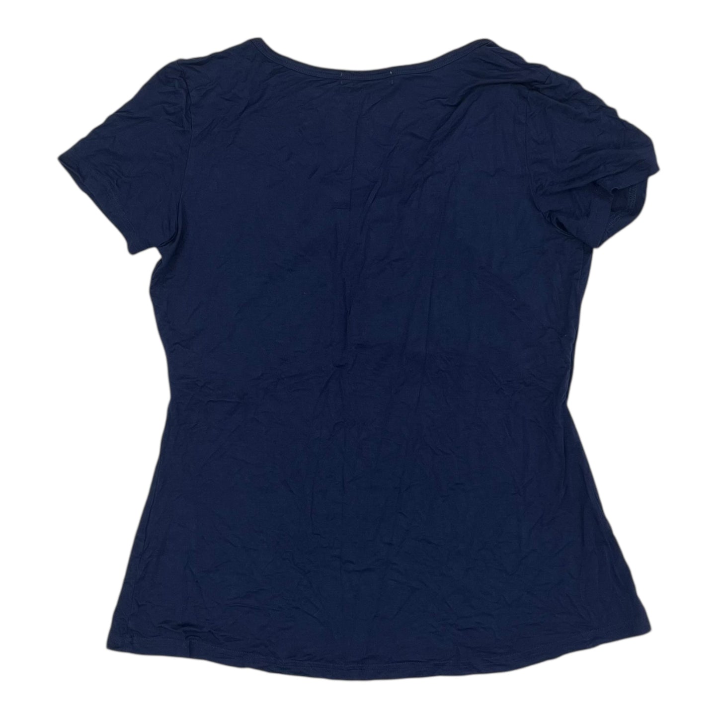 Mat Top Ss By Clothes Mentor In Navy, Size:M