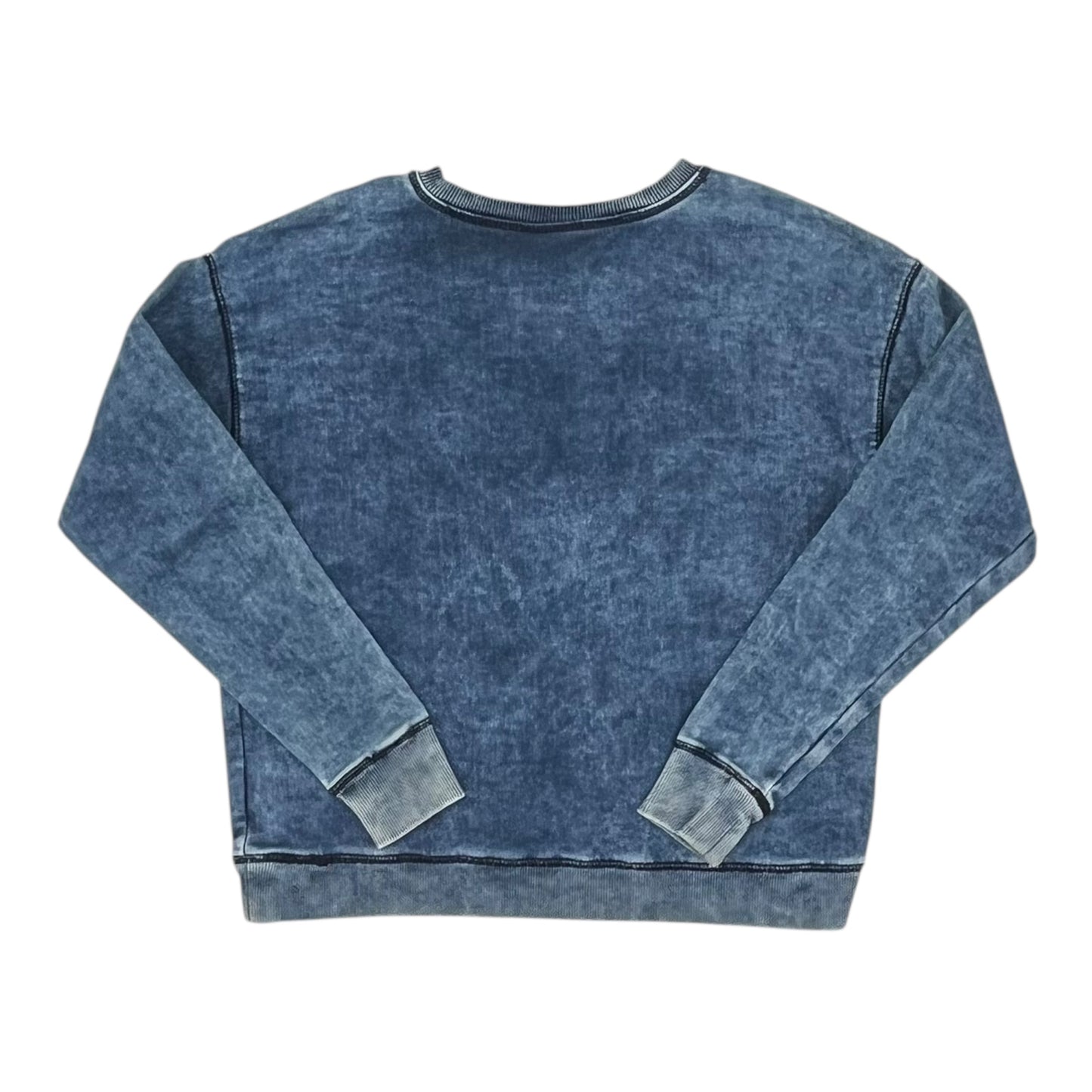 Sweatshirt Crewneck By H&M In Blue, Size:S