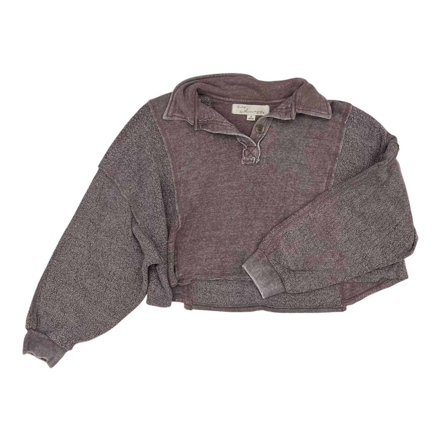 Top Ls By Vintage Havana In Purple, Size:M