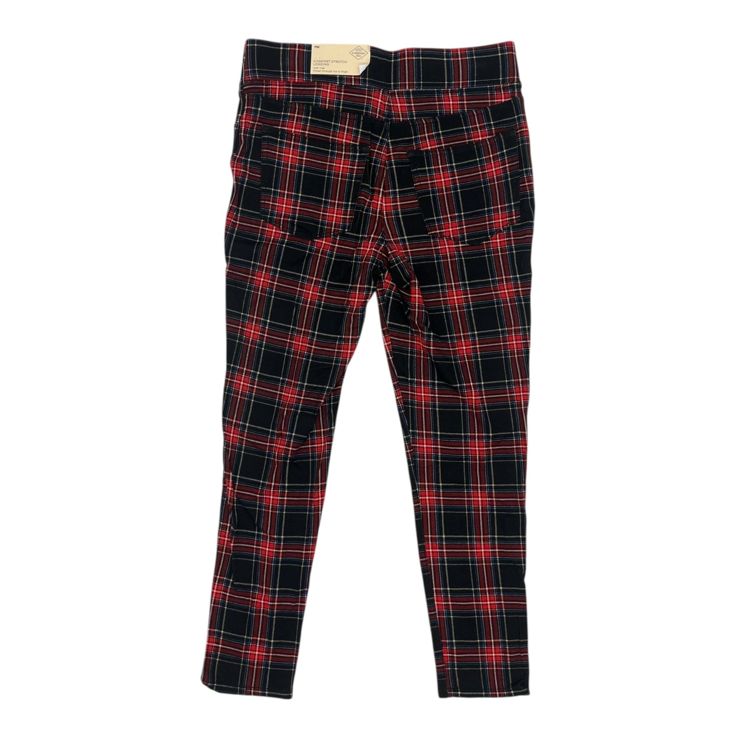 Pants Leggings By St Johns Bay In Plaid Pattern, Size:Mp