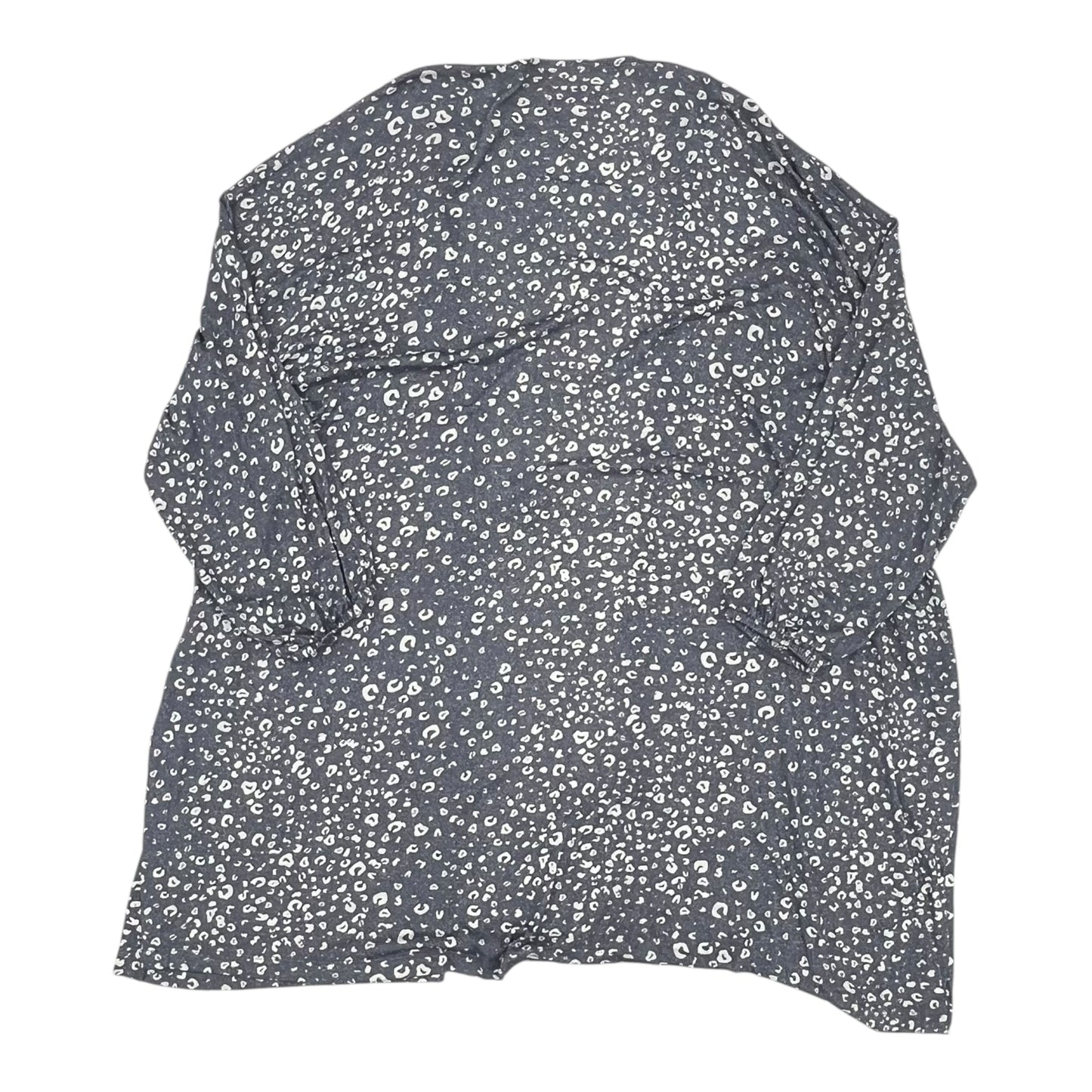 Shawl By Mudpie In Blue & White, Size:Osfm