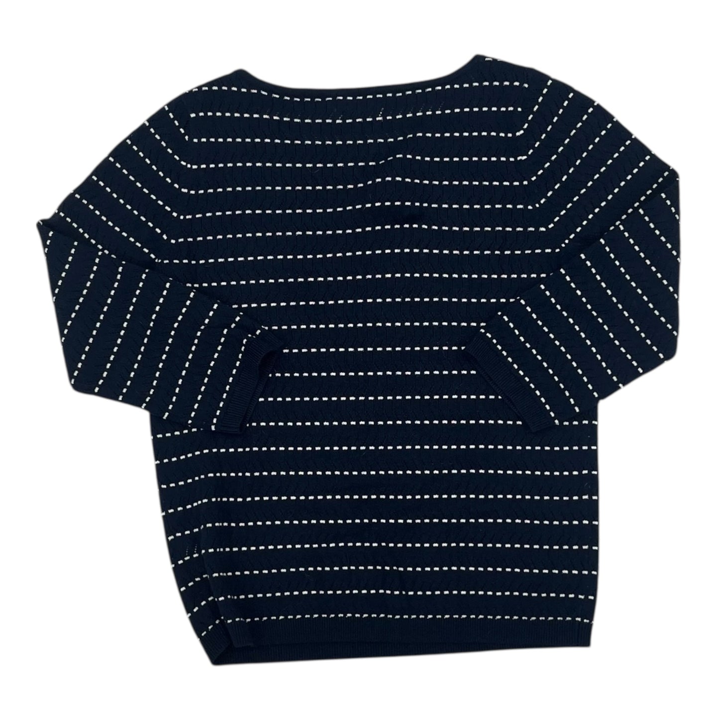 Sweater By Croft And Barrow In Navy, Size:M