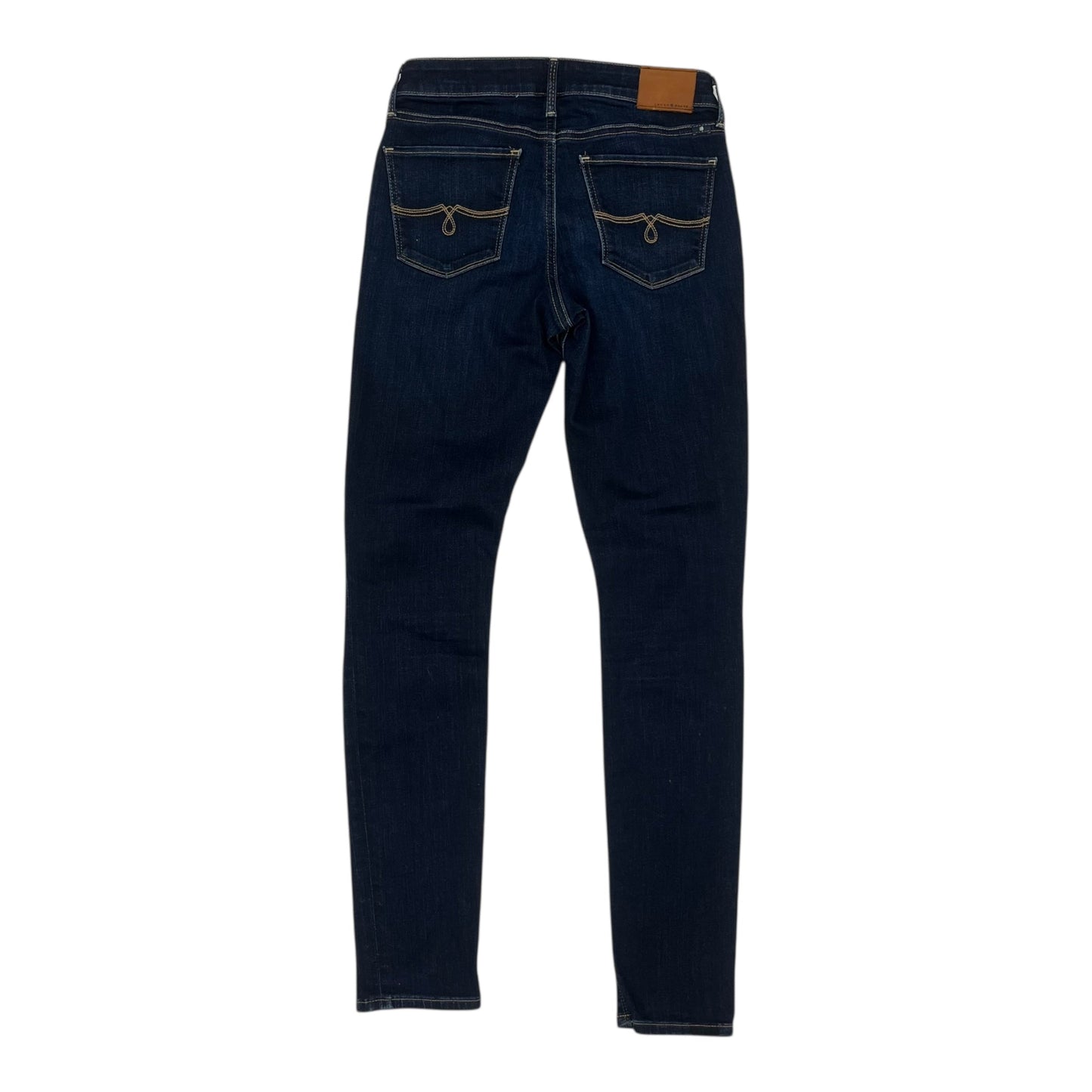 Jeans Skinny By Lucky Brand In Blue Denim, Size:0