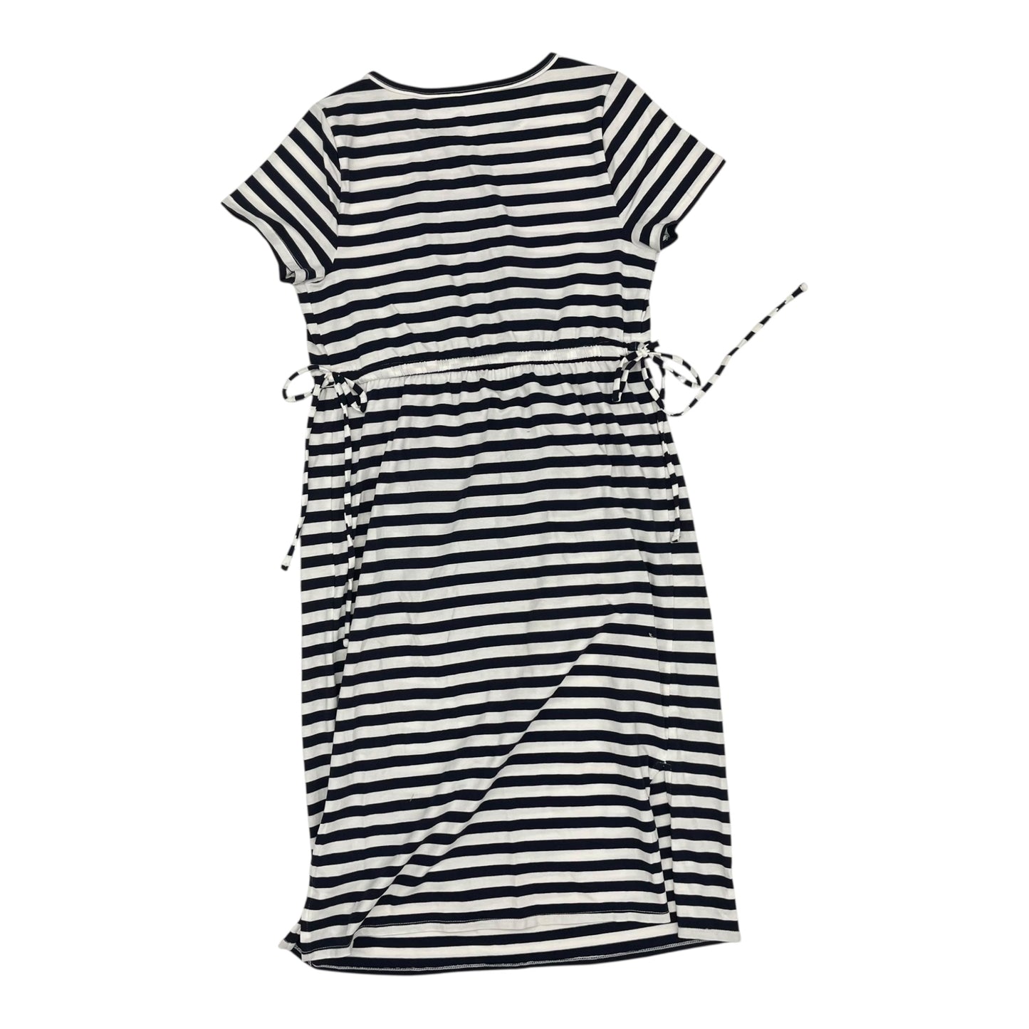 Mat Dress By Isabel Maternity In Blue & White, Size:S