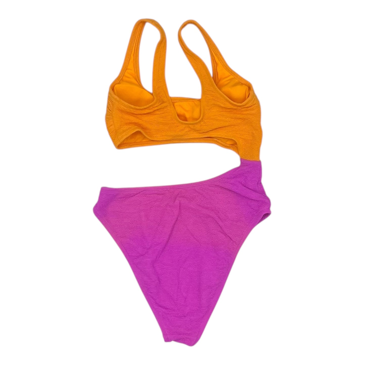 Swimsuit By Wild Fable In Orange & Pink, Size:S