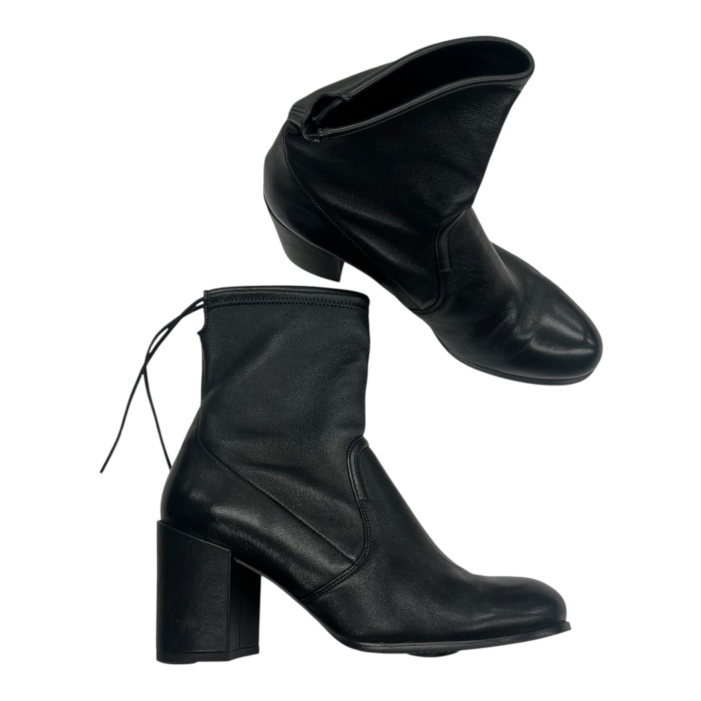 Boots Designer By Stuart Weitzman In Black, Size:11