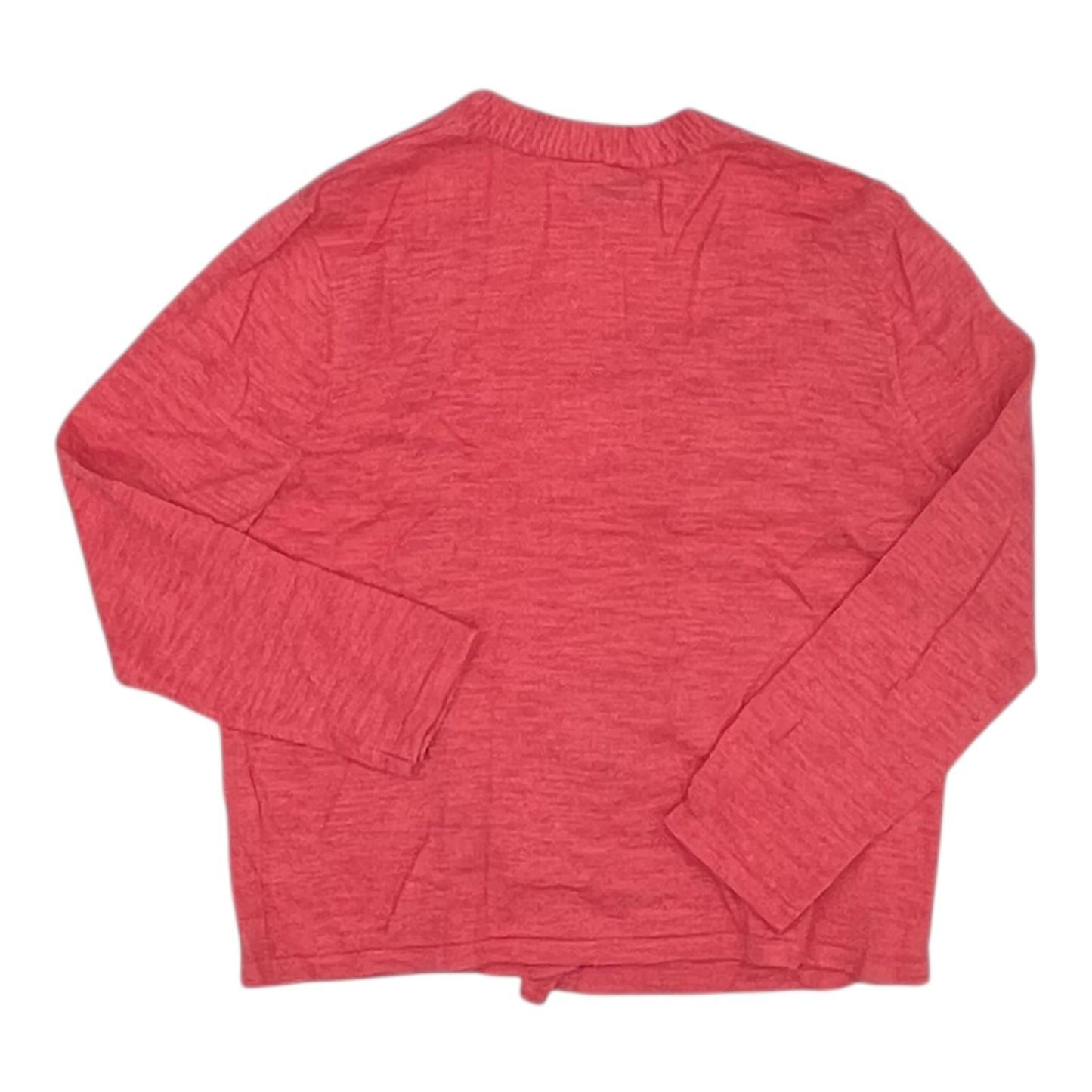 Cardigan By Croft And Barrow In Coral, Size:S