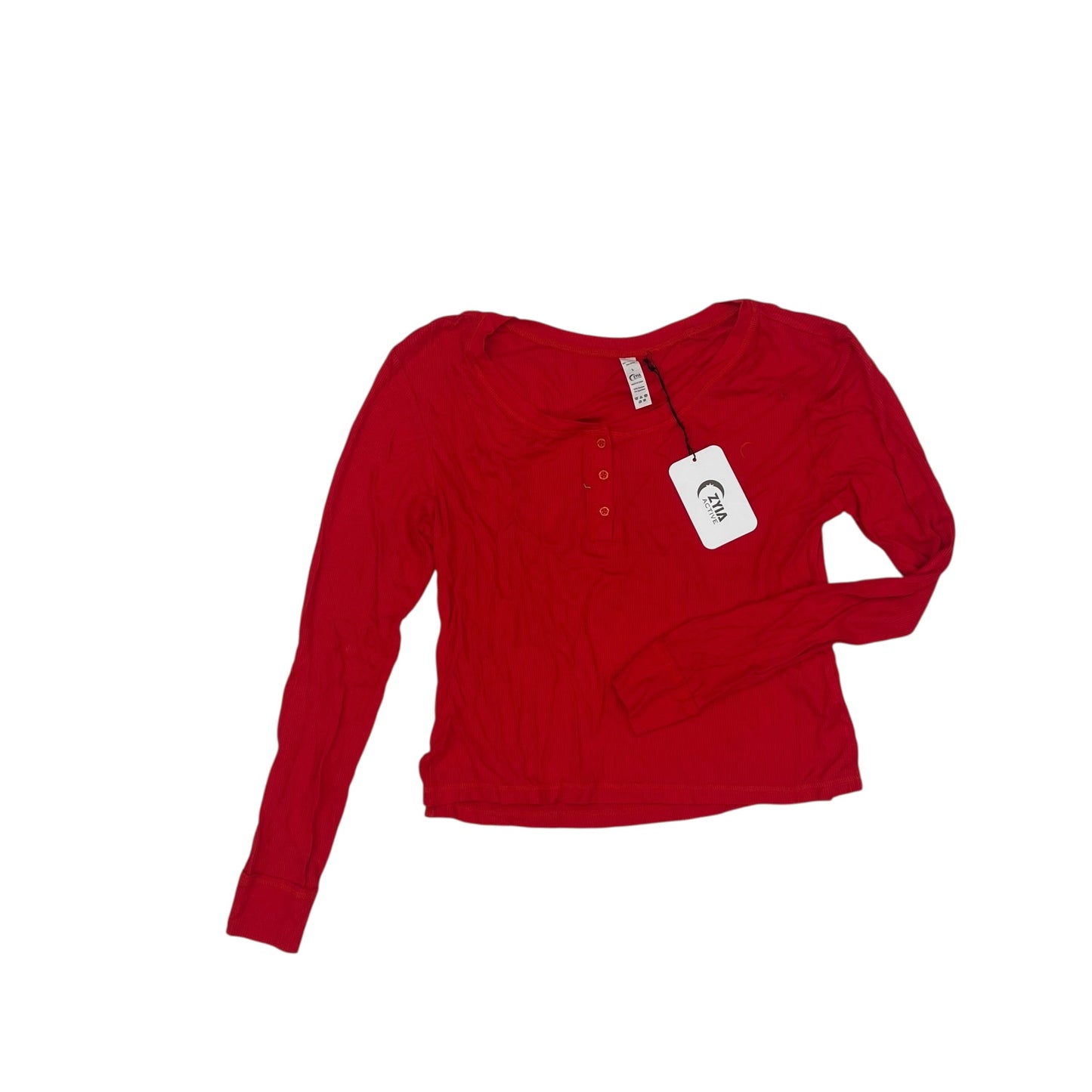 Top Ls By Zyia In Red, Size:L