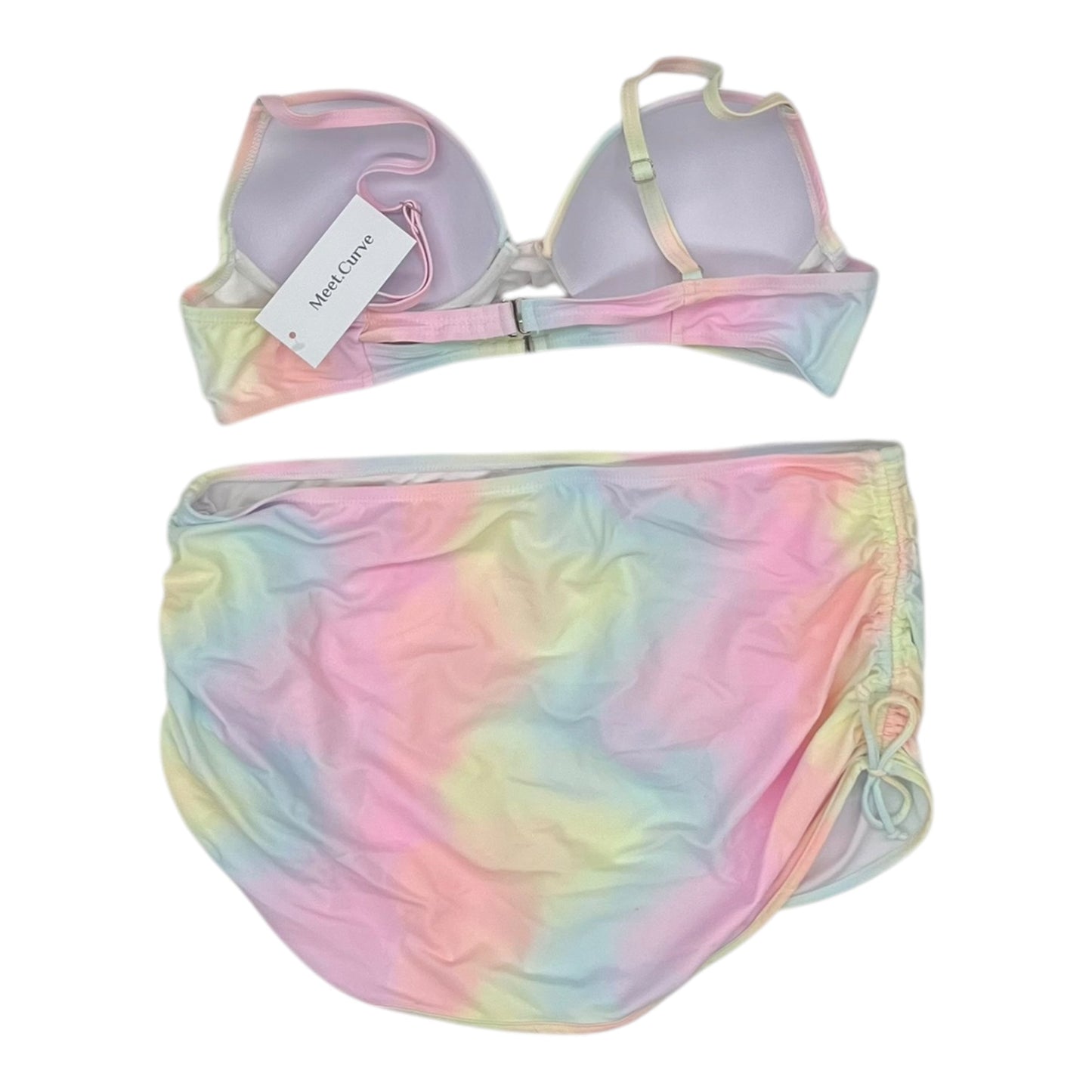 Swimsuit 2Pc By Meet Curve In Tie Dye Print, Size:2X