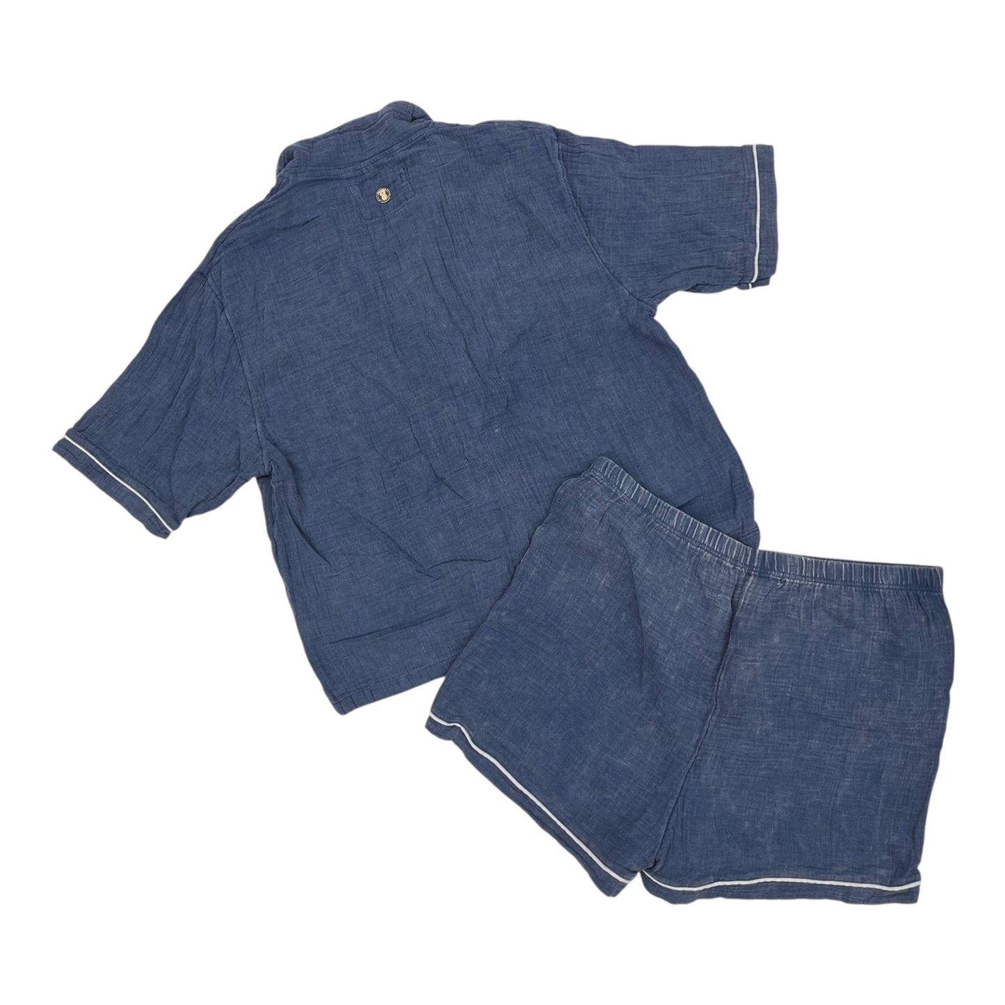 Pajamas 2Pc By Simply Southern In Blue, Size:Xxl