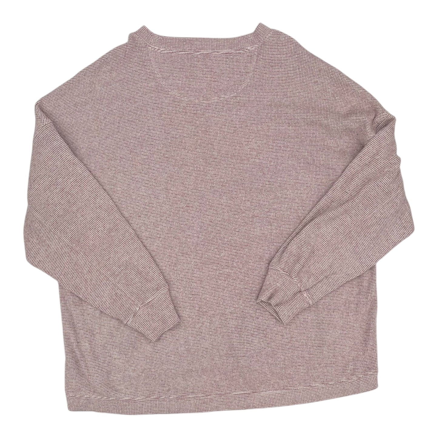 Sweatshirt Crewneck By Aerie In Red & White, Size:Xxl