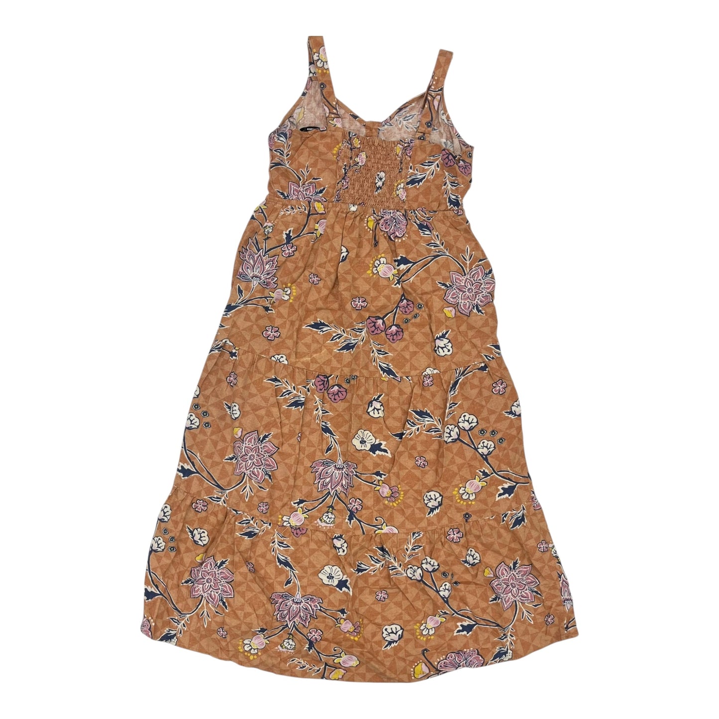 Dress Casual Midi By Sonoma In Brown, Size:M