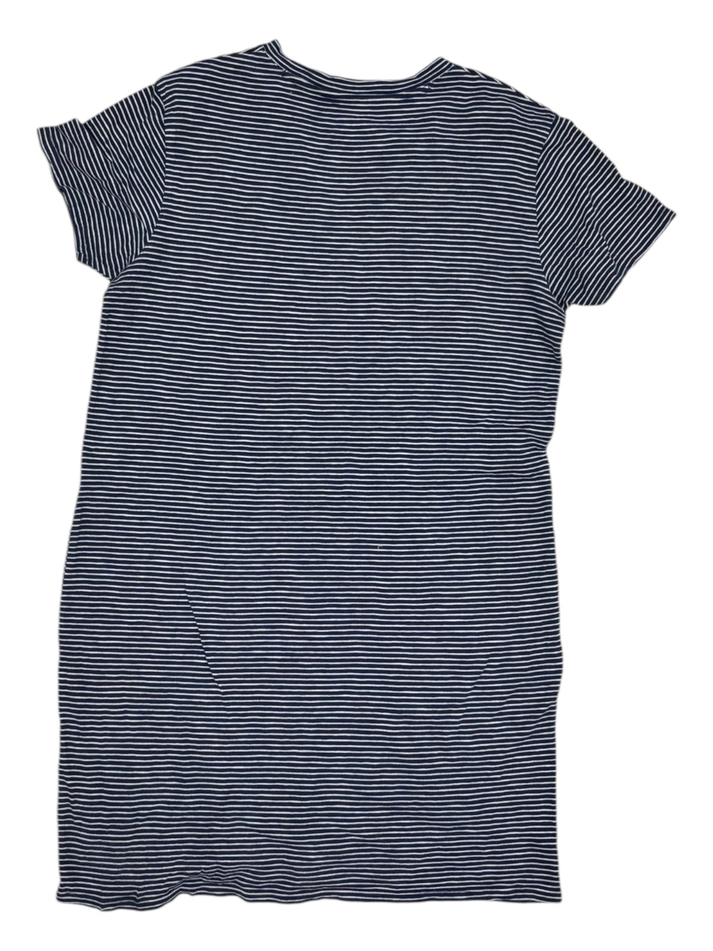 Dress Casual Short By Lands End In Blue & White, Size:S