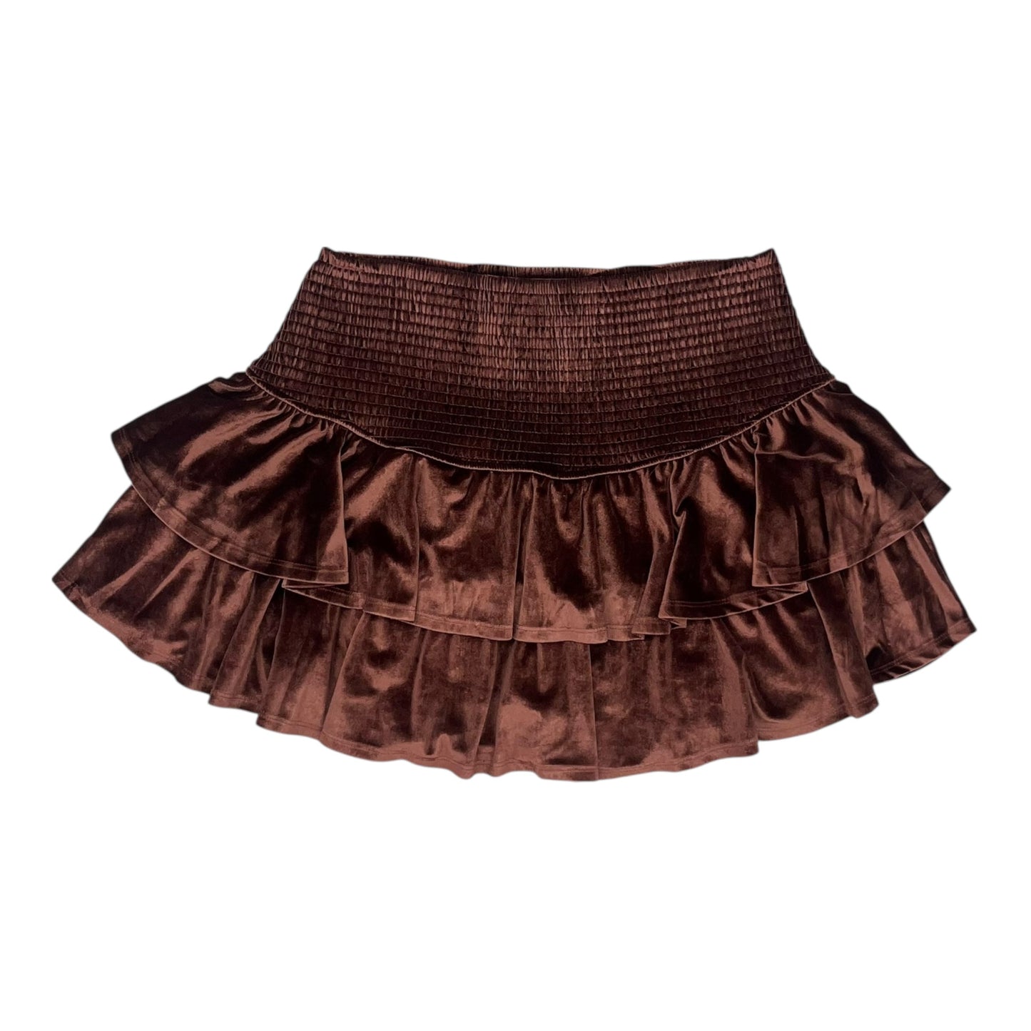 Skirt Mini & Short By Altard State In Taupe, Size:Xl