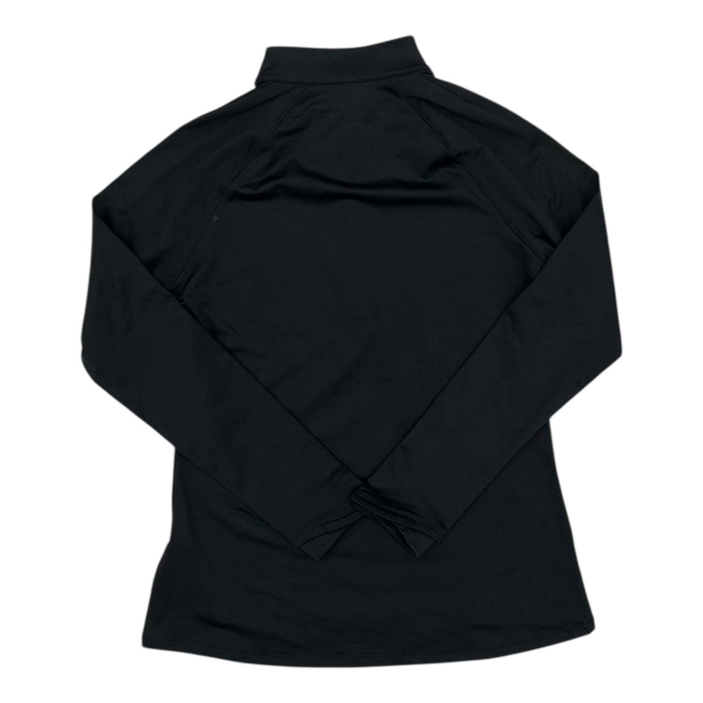 Athletic Top Ls Collar By Under Armour In Black, Size:L