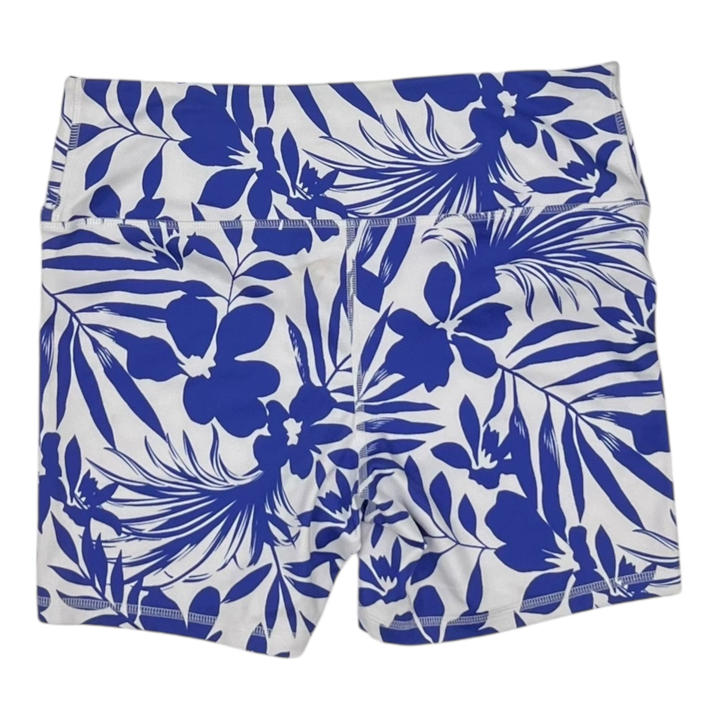 Athletic Shorts By Avia In Blue & White, Size:L