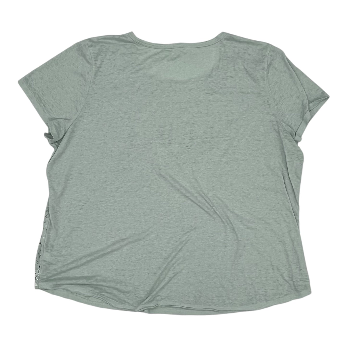Top Ss By Maurices In Aqua, Size:3X