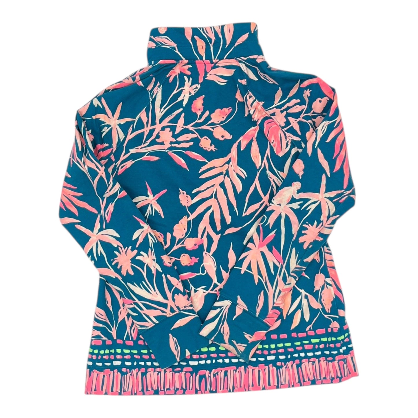 Sweatshirt Designer By Lilly Pulitzer In Teal, Size:Xs