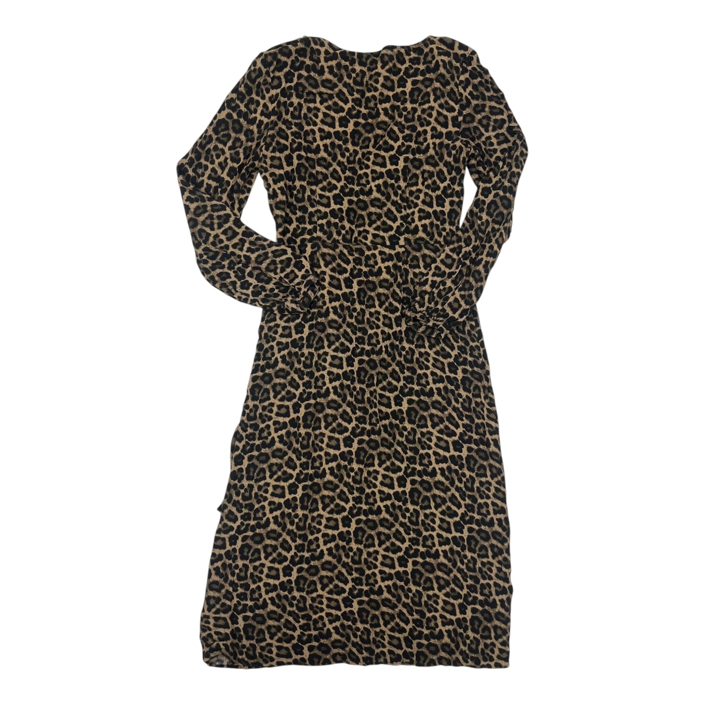 Dress Casual Maxi By H&M In Animal Print, Size:2