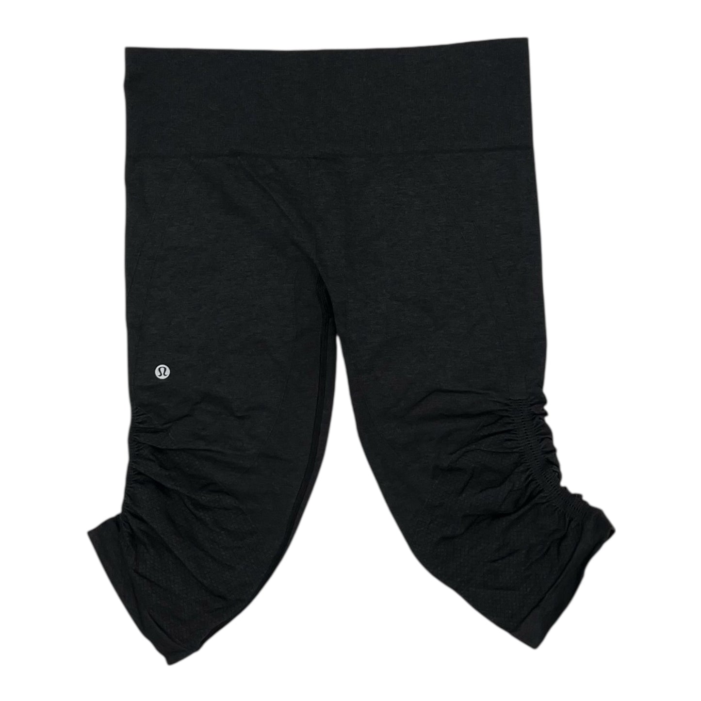 Athletic Leggings Capris By Lululemon In Grey, Size:M