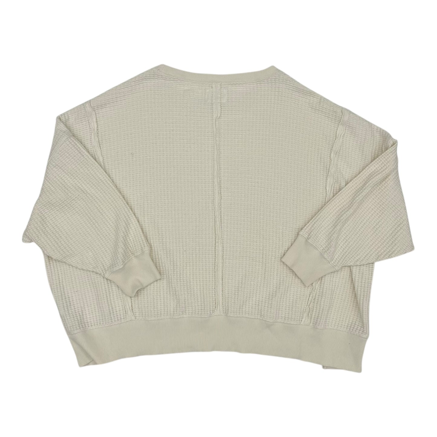 Sweatshirt Crewneck By American Eagle In Cream, Size:Xl