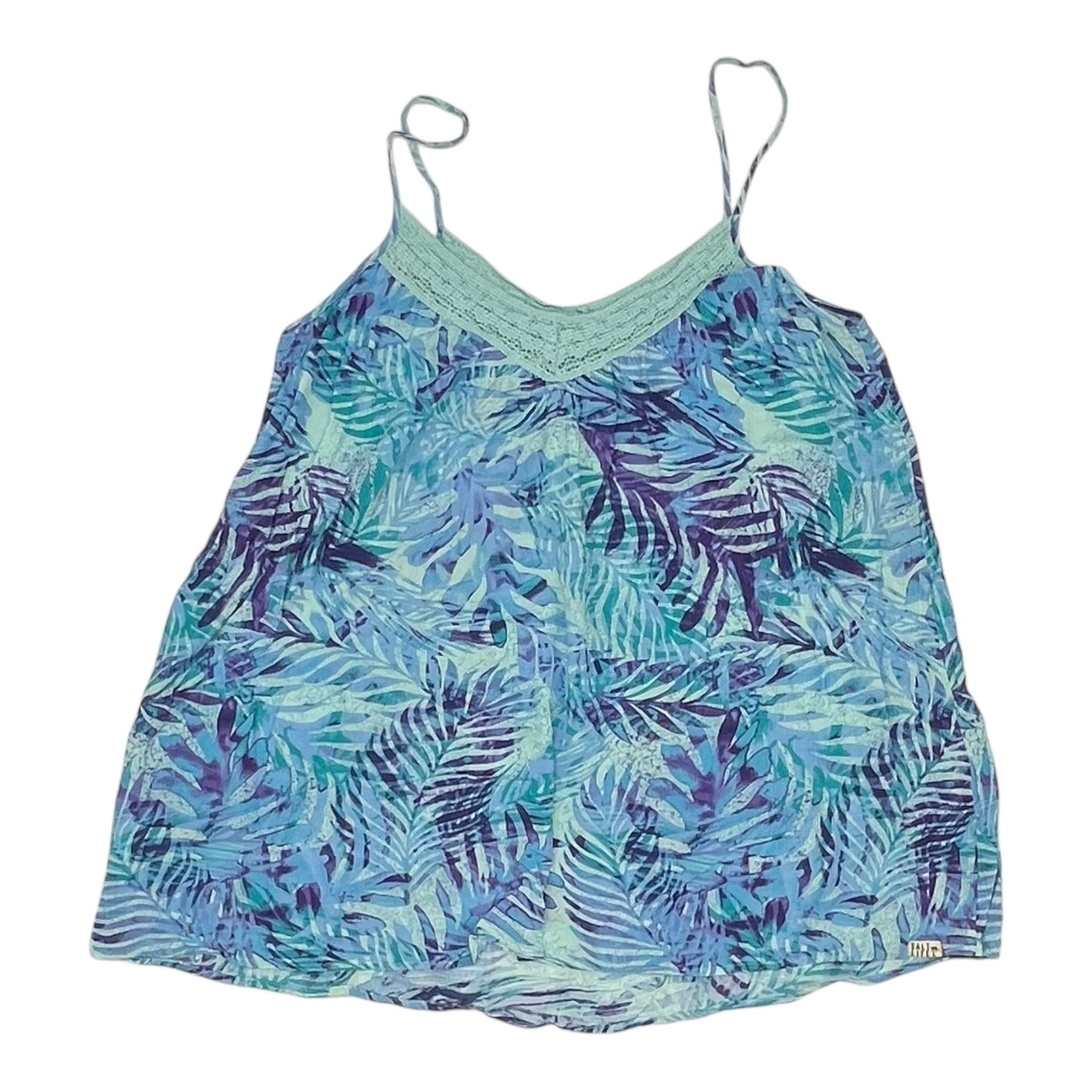 Top Sleeveless In Blue, Size:Xl