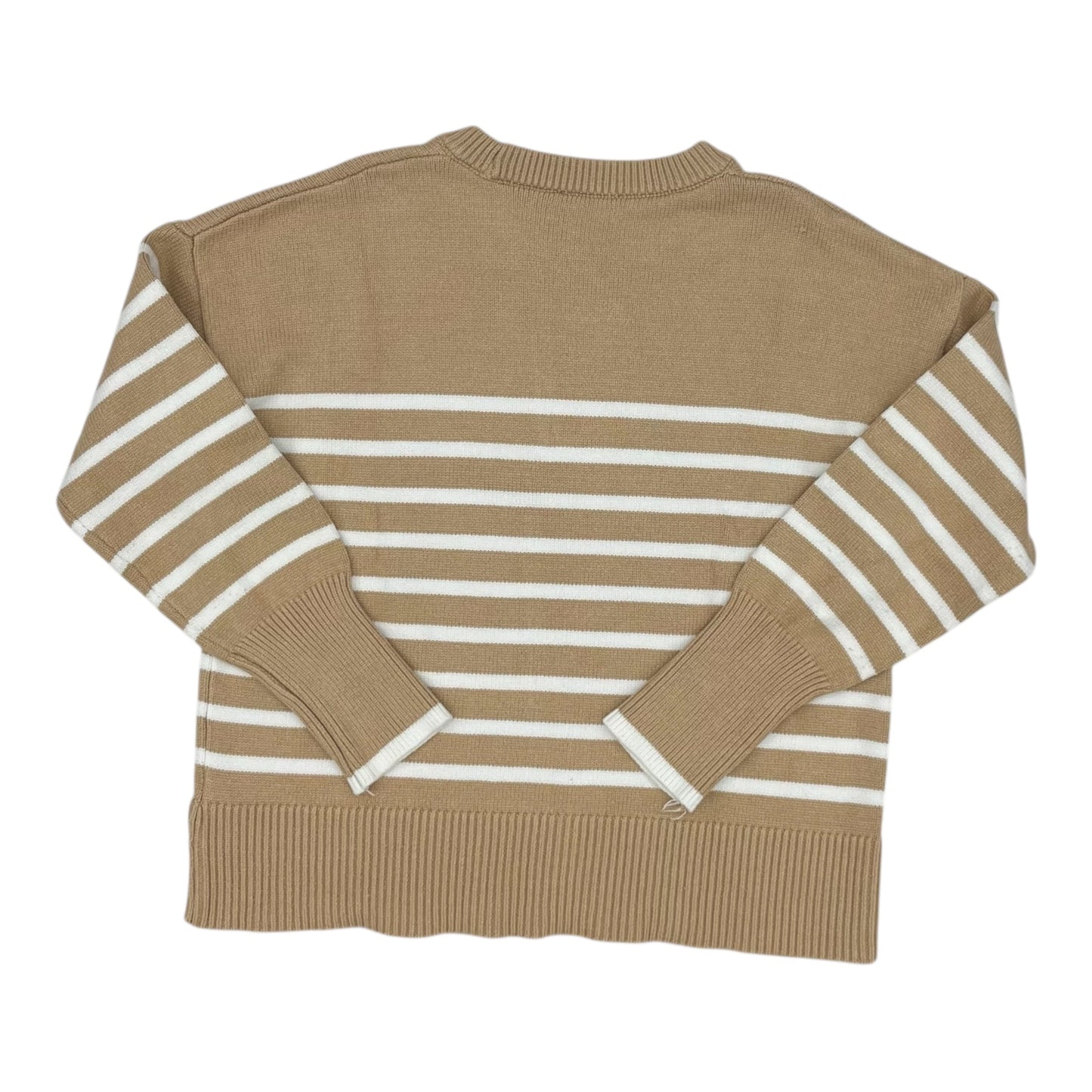 Sweater By Philosophy In Brown & Cream, Size:L