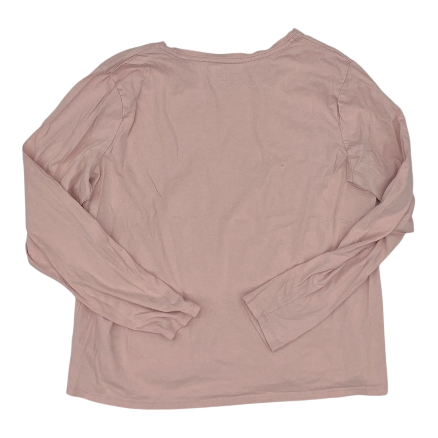 Top Ls By Time And Tru In Pink, Size:Xl